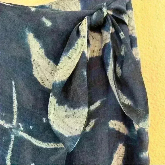 Ralph Lauren Purple Label “Yazmin” Batik-Print Linen-Silk Pant Size 6 New! - Picture 7 of 12